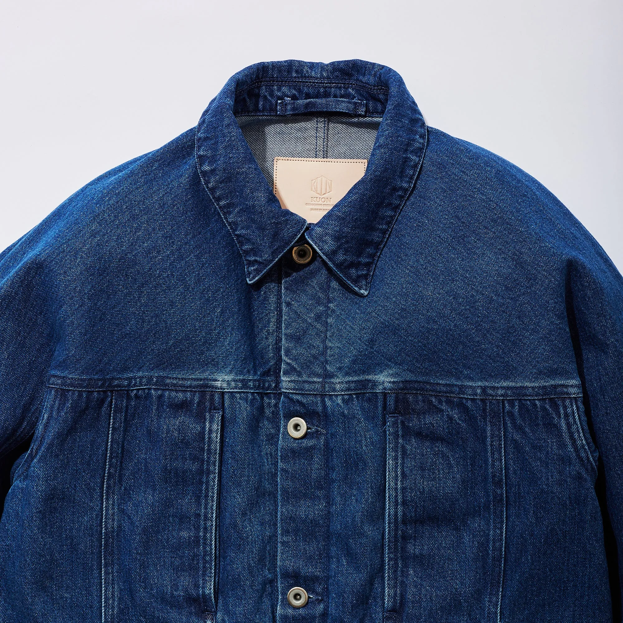 12.5oz Denim Trucker Jacket(Indigo)
