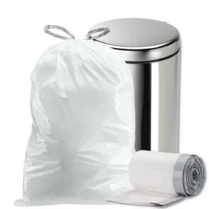13 Gallon Drawstring Bags - 0.9 Mil - 200/Case