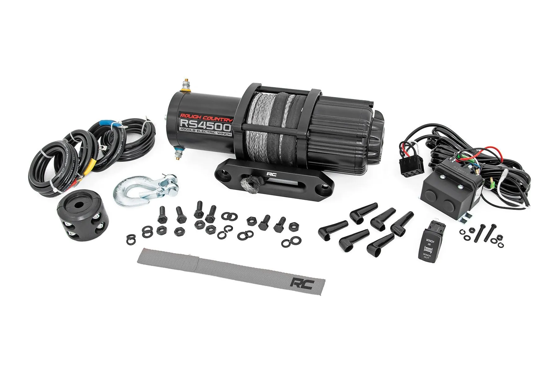 4500-LB Winch | UTV | Synthetic Rope PN# RS4500S