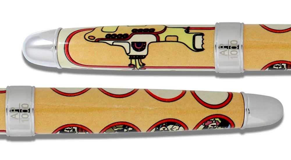 ACME Beatles Yellow Submarine Rollerball Pen and Card Case Limited Edition Set