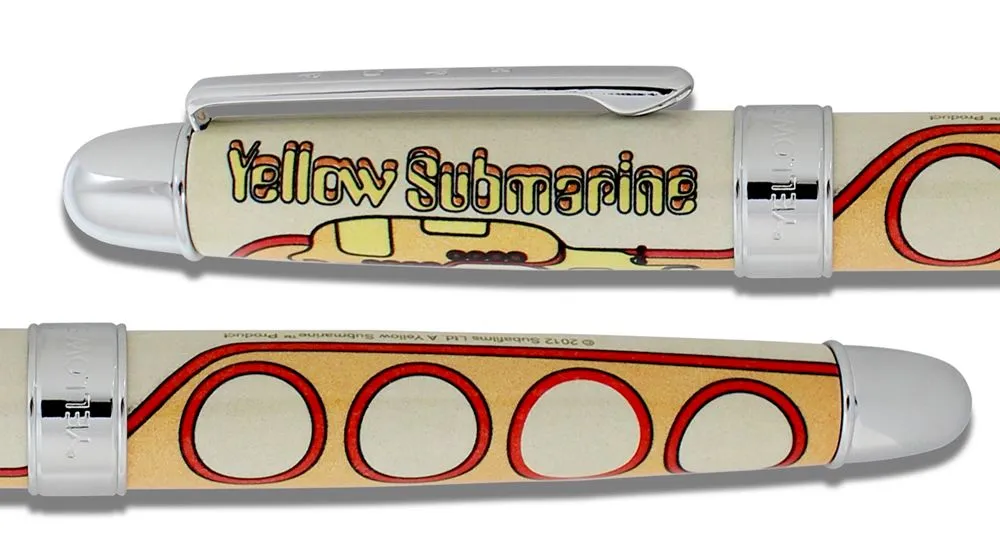 ACME Beatles Yellow Submarine Rollerball Pen and Card Case Limited Edition Set