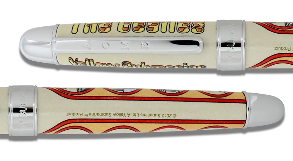ACME Beatles Yellow Submarine Rollerball Pen and Card Case Limited Edition Set