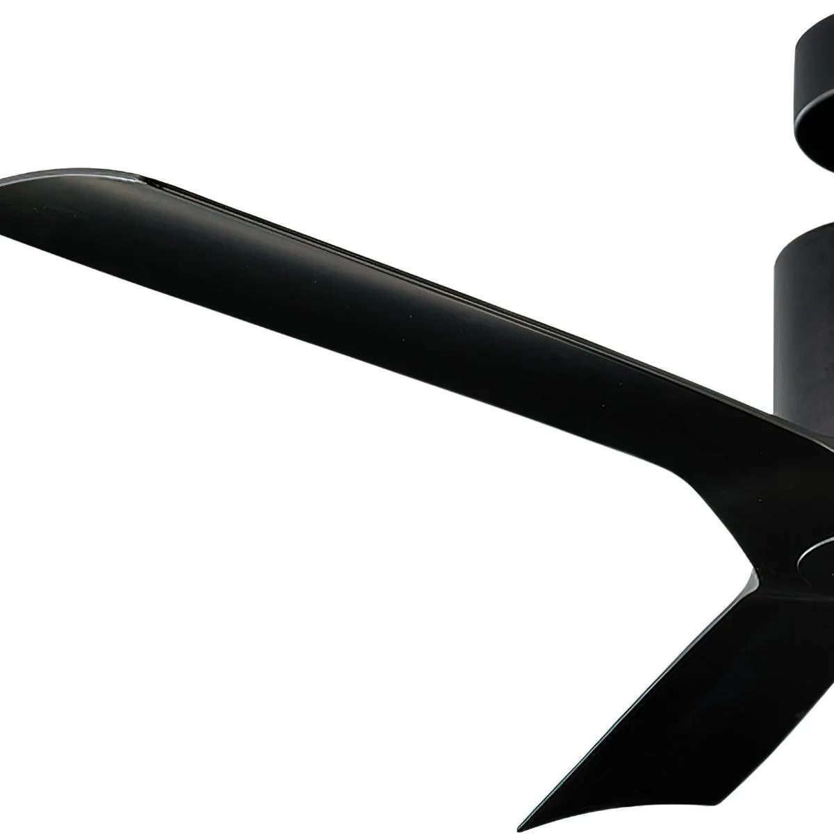 Aviator 54 Inch Matte Black Outdoor Smart Ceiling Fan