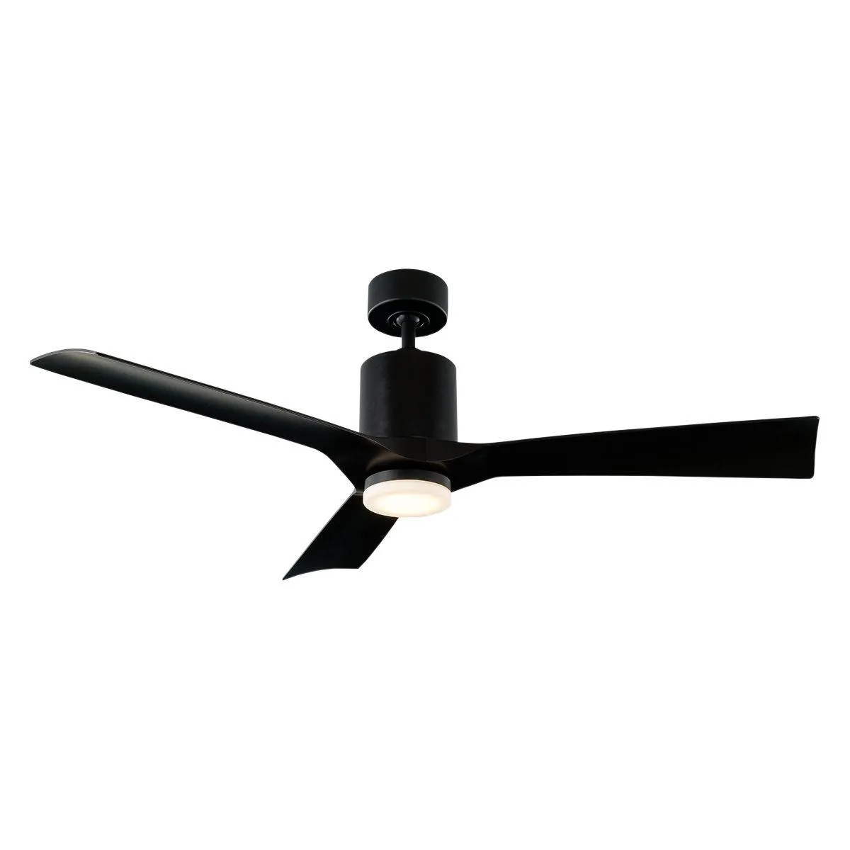 Aviator 54 Inch Matte Black Outdoor Smart Ceiling Fan
