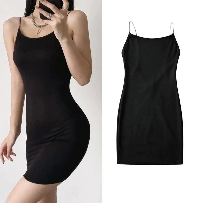 BM Bare Back Women's Summer Dress: Backless Stylish Design for Trendy Looks