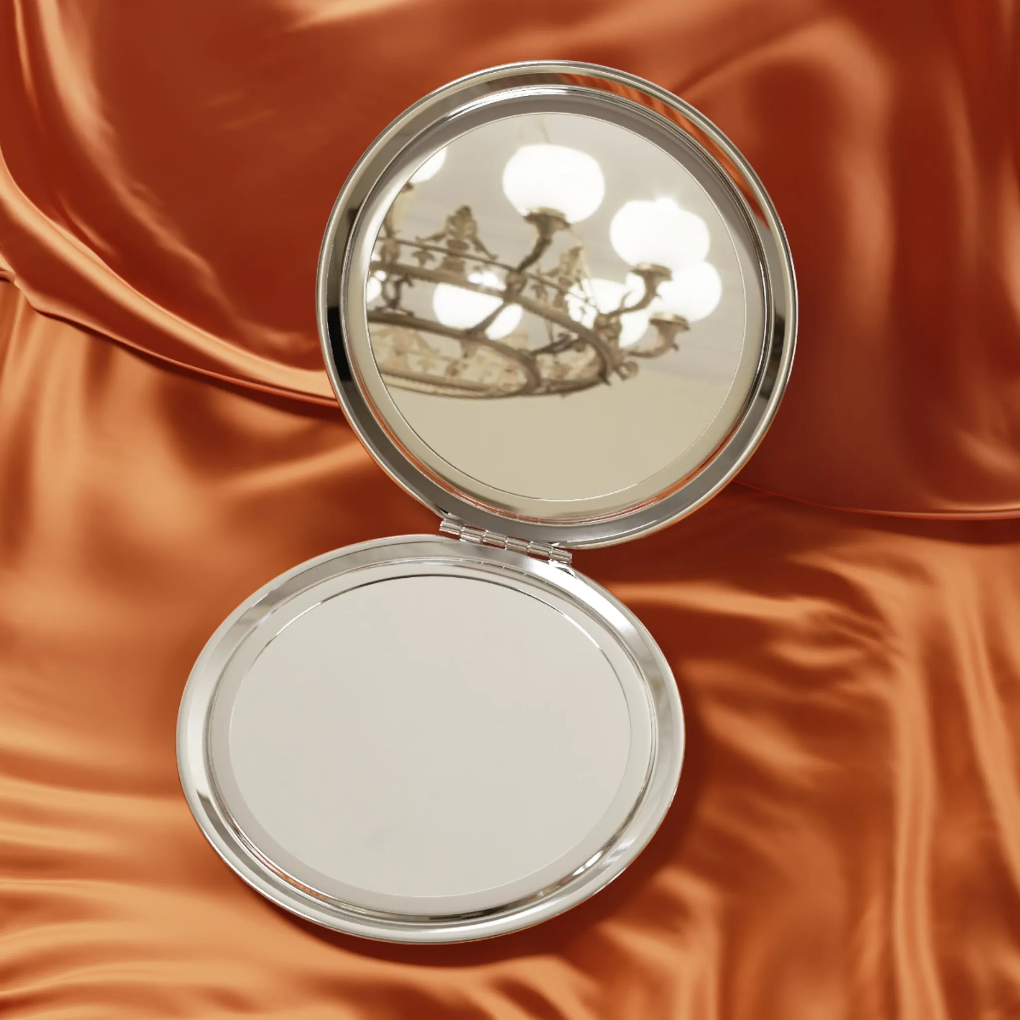 Christmas themed Compact Travel Mirror