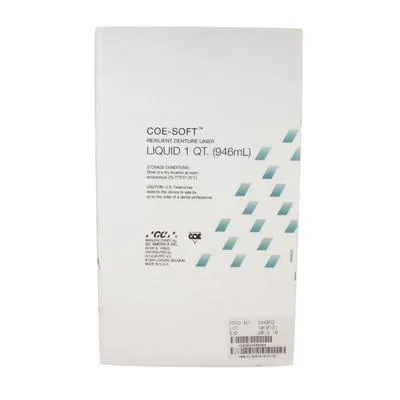 COE-Soft™ Resilient Denture Liner – Liquid