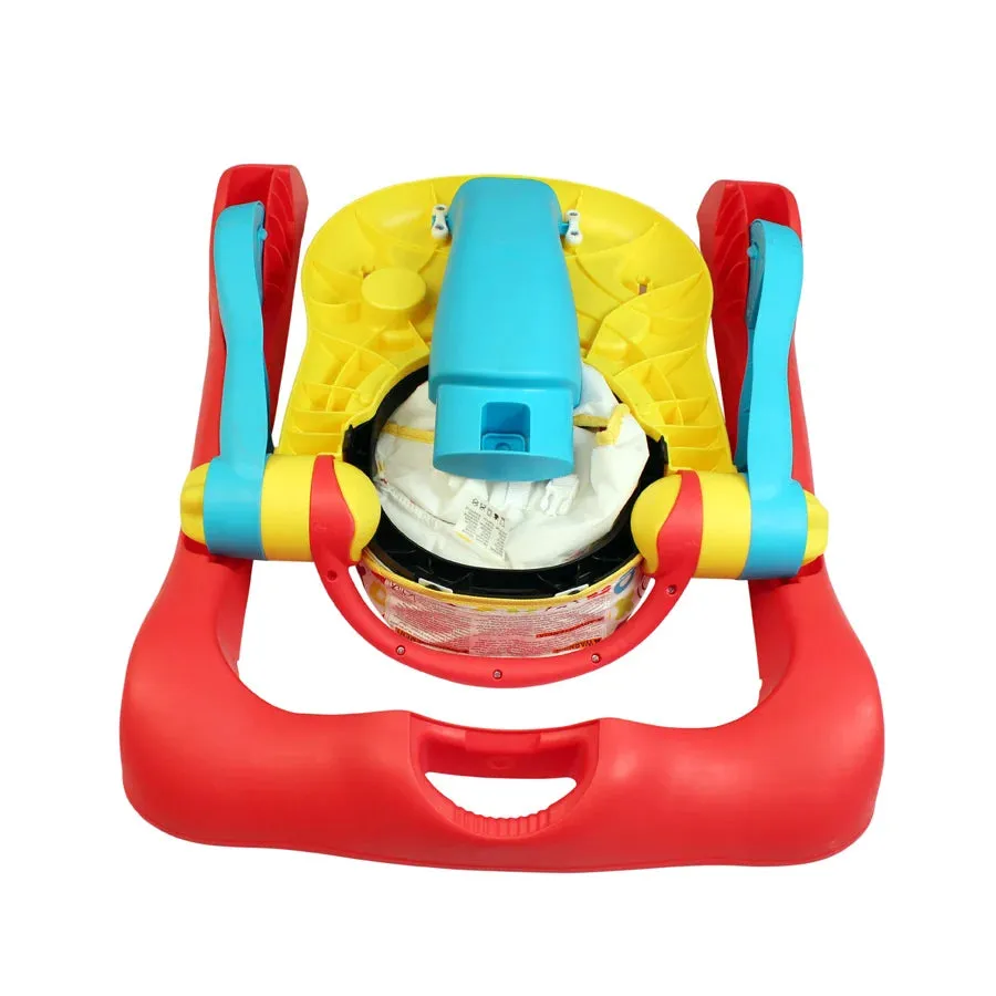 Creative Baby Bounce Steps 3 in 1 Walker (Red)