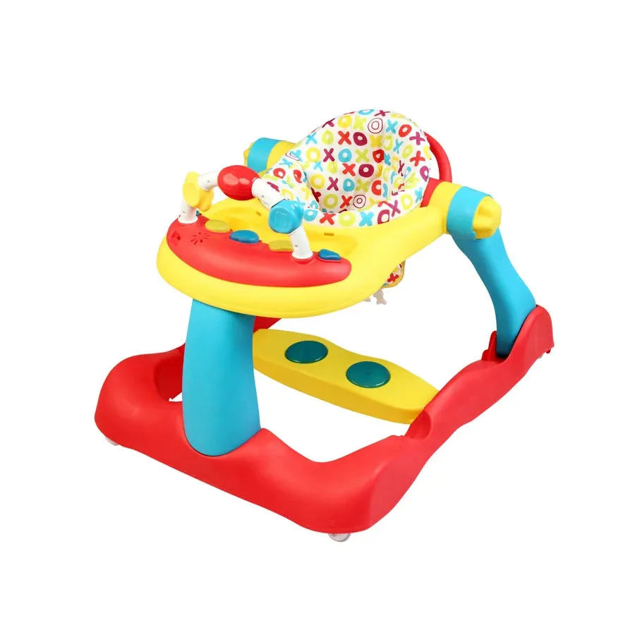 Creative Baby Bounce Steps 3 in 1 Walker (Red)
