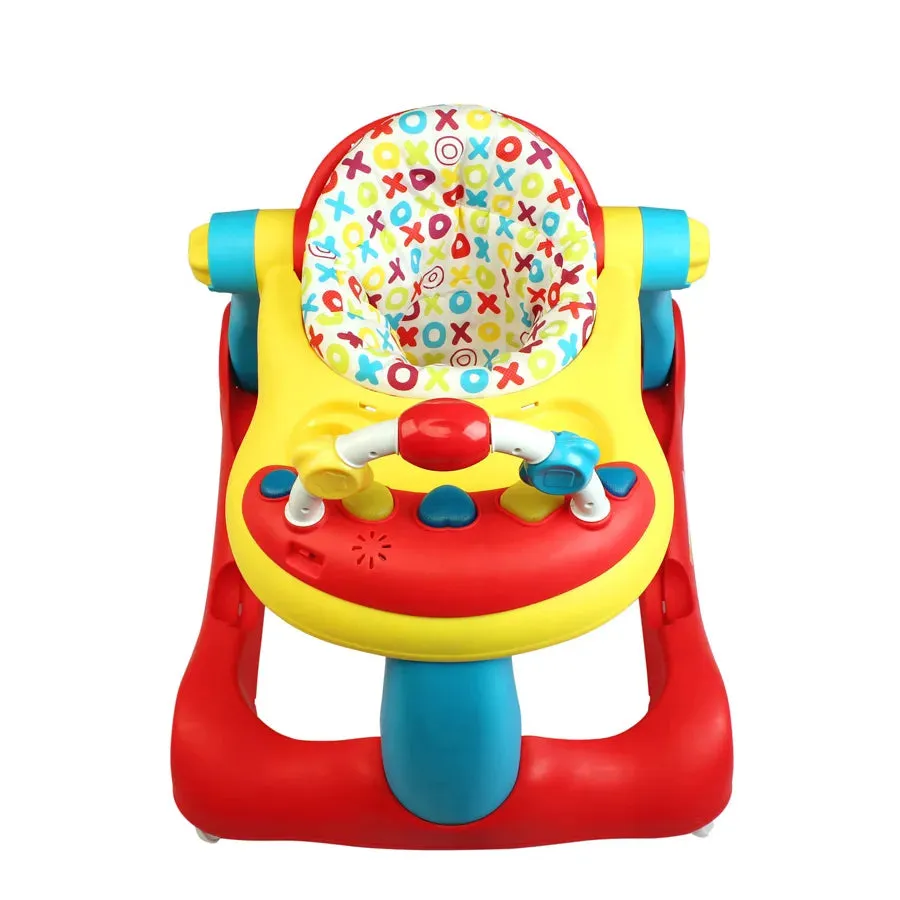 Creative Baby Bounce Steps 3 in 1 Walker (Red)