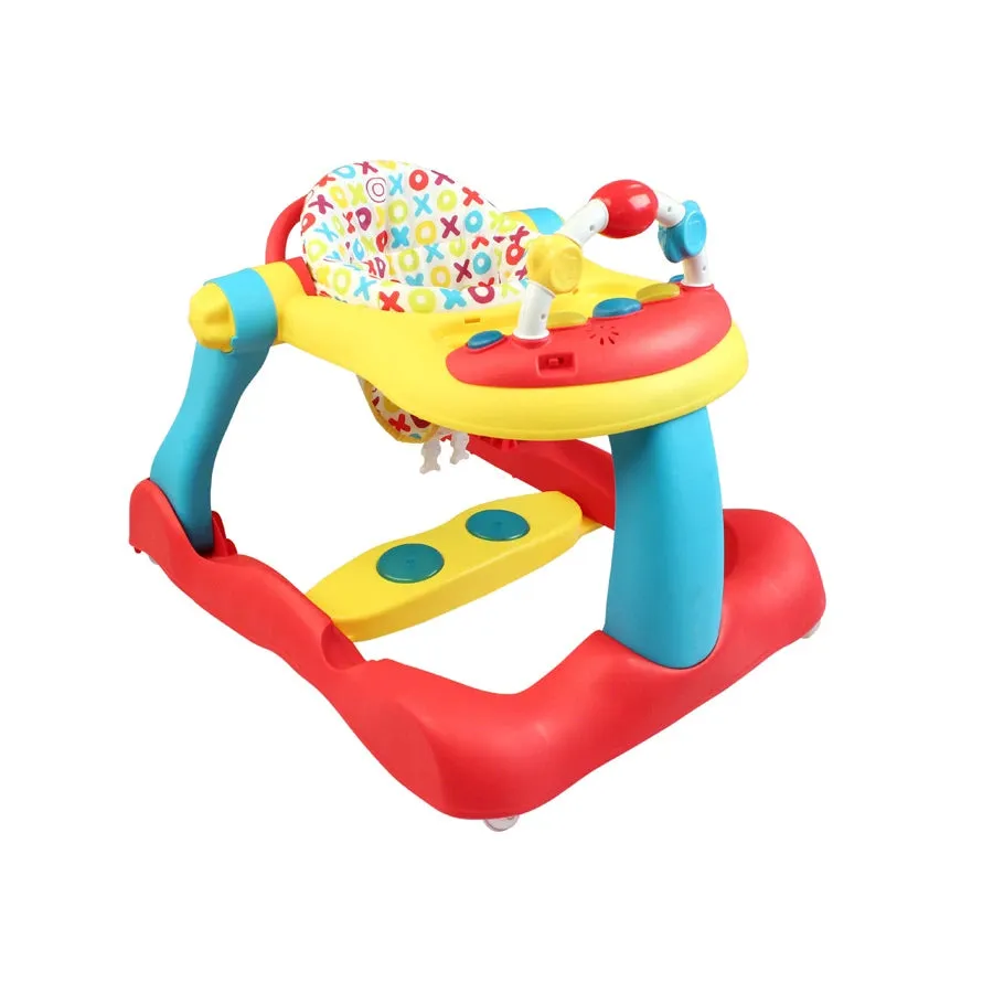 Creative Baby Bounce Steps 3 in 1 Walker (Red)