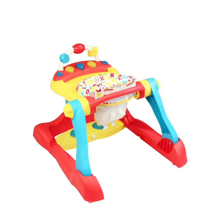 Creative Baby Bounce Steps 3 in 1 Walker (Red)