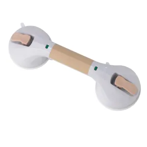 Drive Medical rtl13083 Suction Cup Grab Bar, 12", White and Beige