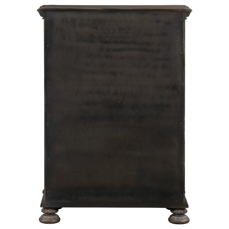 Emmett 5-drawer Chest Walnut