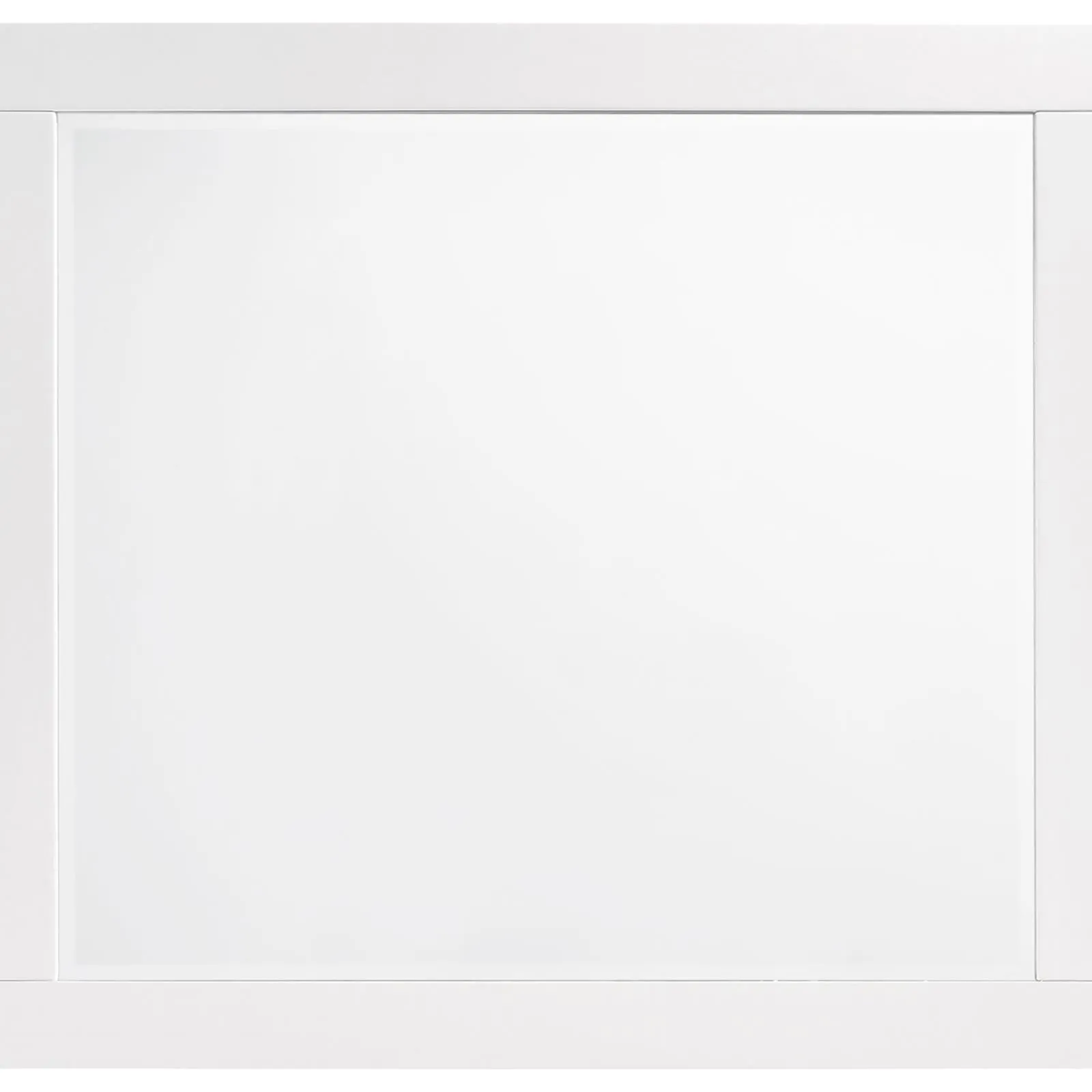Felicity Glossy White 5-Piece Full Bedroom Set with LED Headboard and Mirror