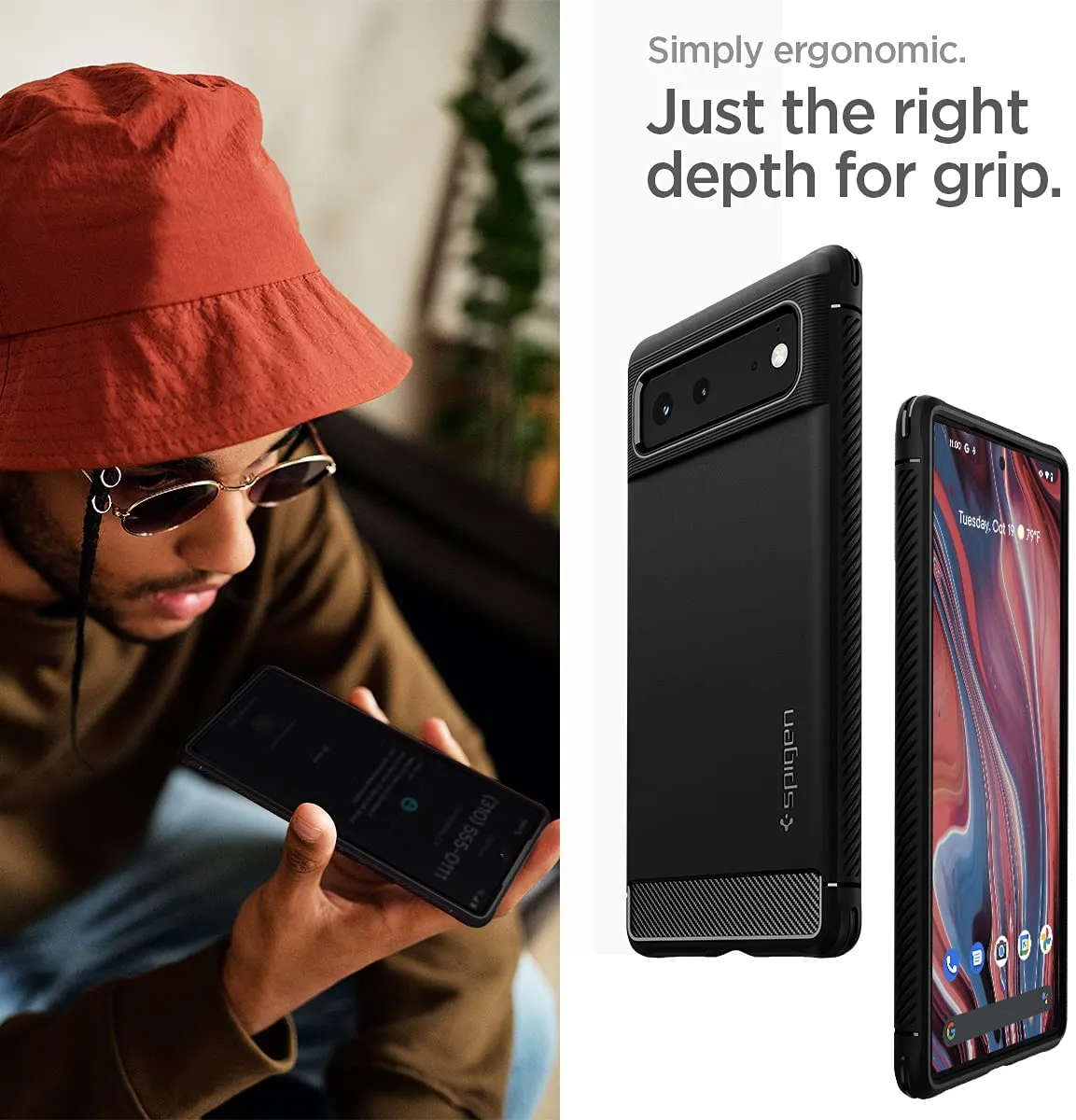 Google Pixel 6 Case - Matte Black