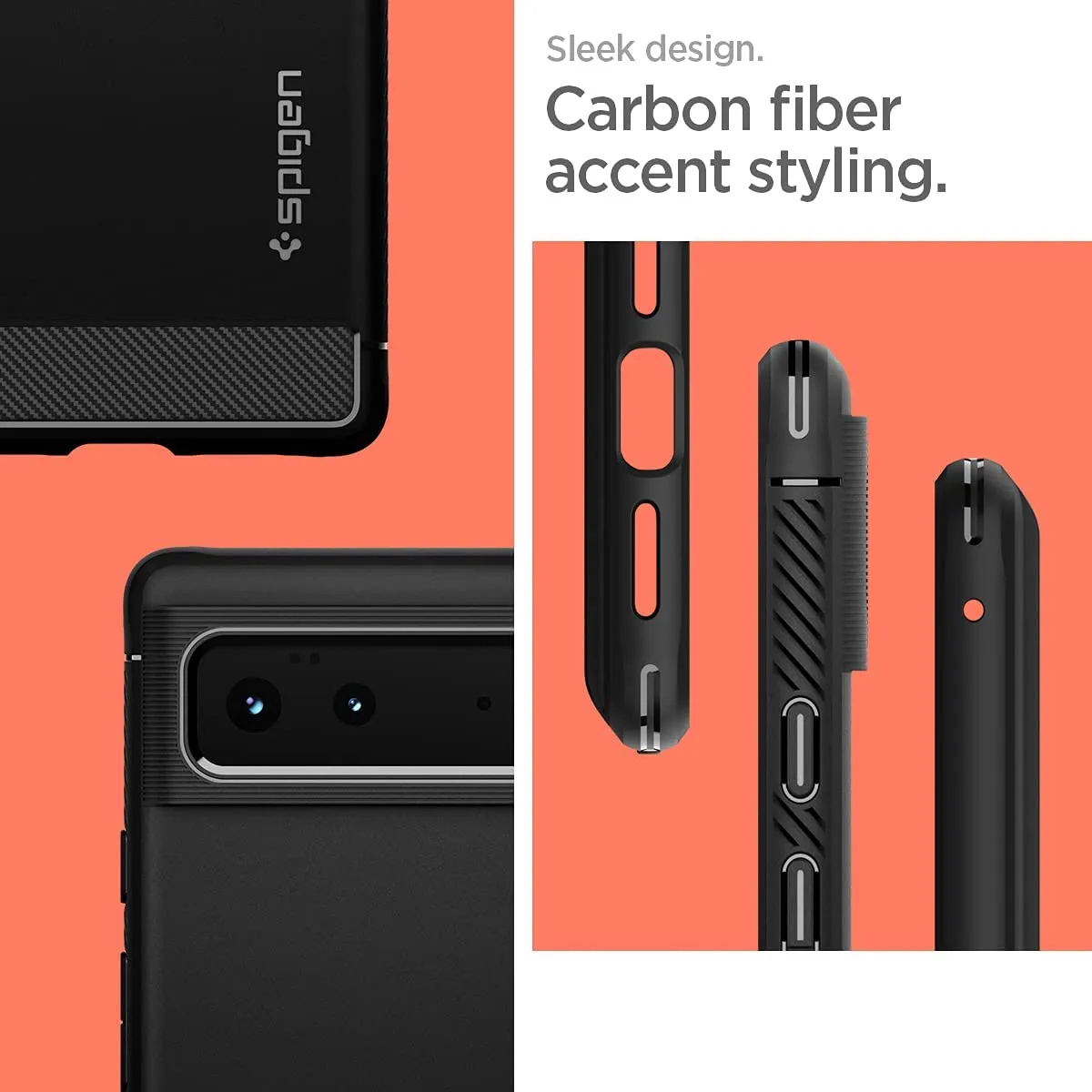 Google Pixel 6 Case - Matte Black
