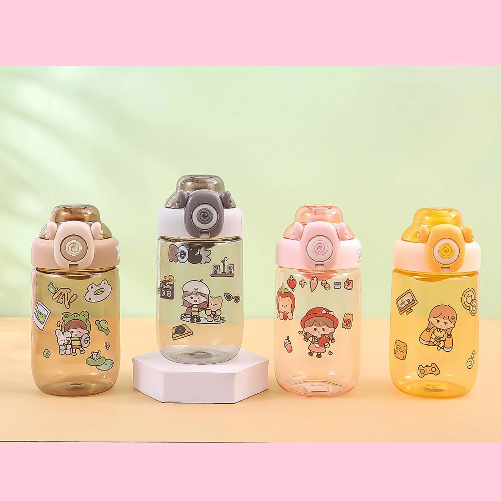 Kawai Stylish Sipper Water Bottle.
