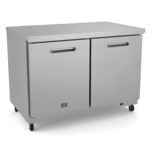 Kelvinator KCHUC48R 48" 2-Door Undercounter Refrigerator 48 Cu Ft