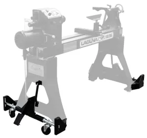 Laguna Revo 1836 or 2436 Lathe Mobility Wheel Kit