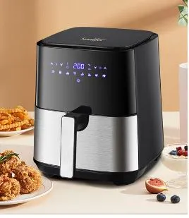 Large Capacity Nonstick Digital LED Touchscreen Smart Air Fryer