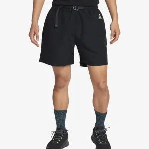Nike | ACG TRAIL SHORTS  { BLACK / DARK SMOKE GREY