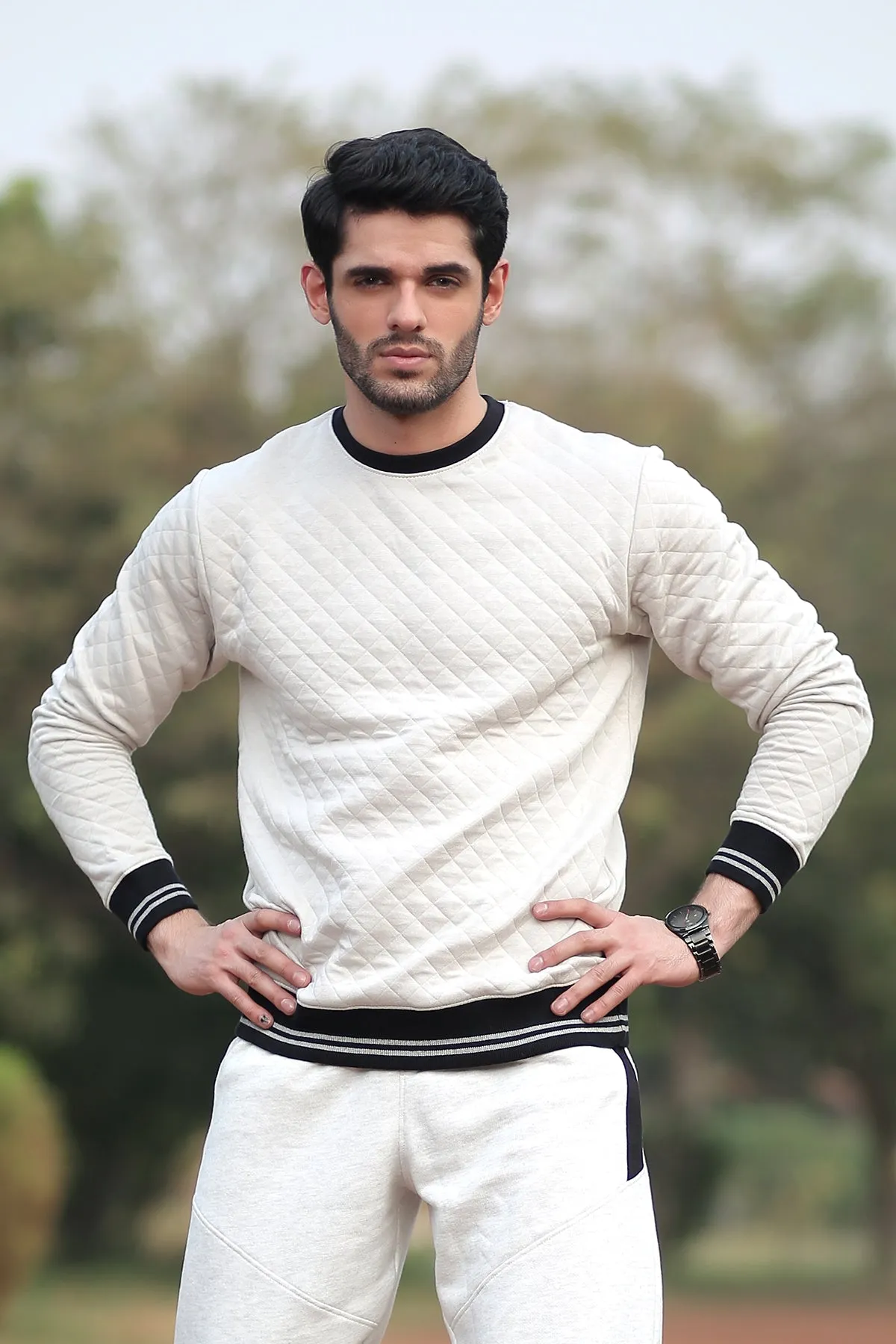"KIATE" Crew Neck Winter Pullover Sweatshirt