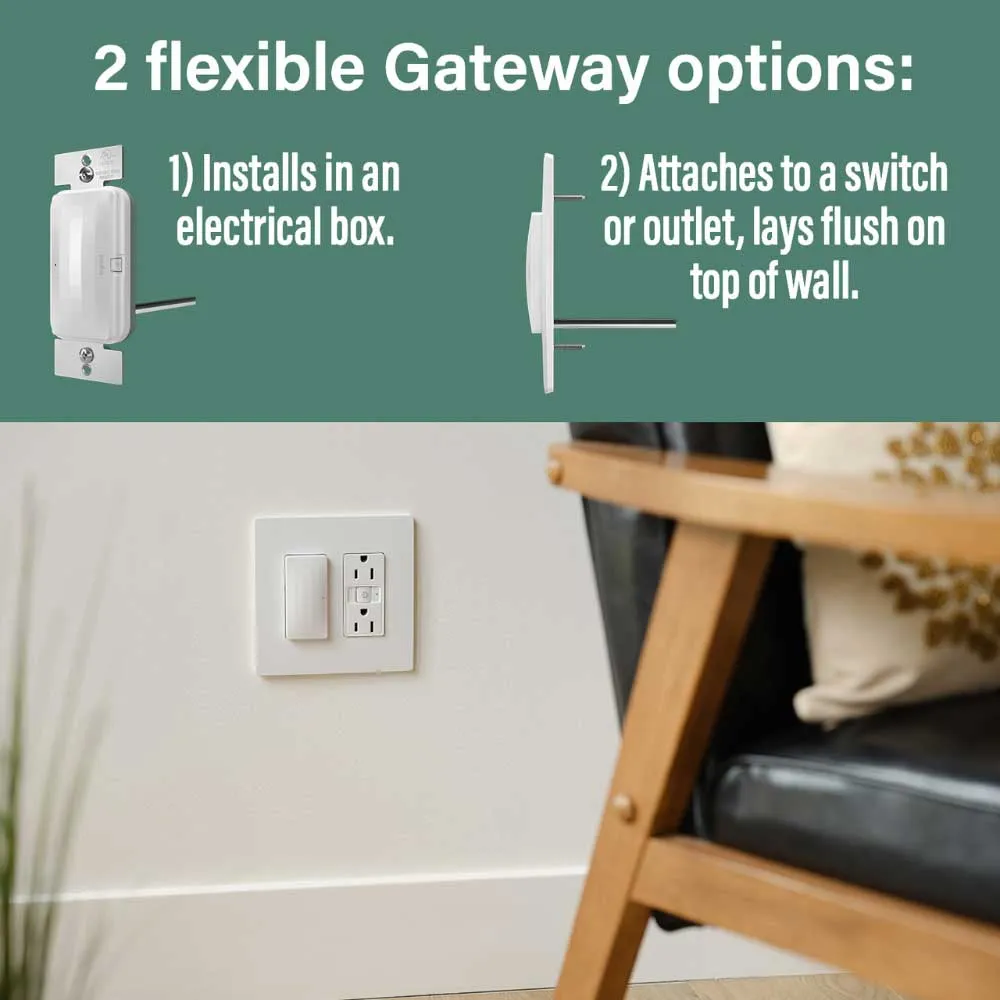 radiant 15A Smart Outlet with Netatmo, Light Almond