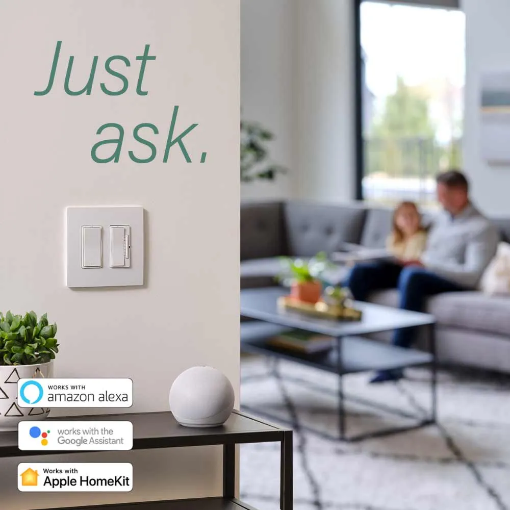 radiant 15A Smart Outlet with Netatmo, Light Almond