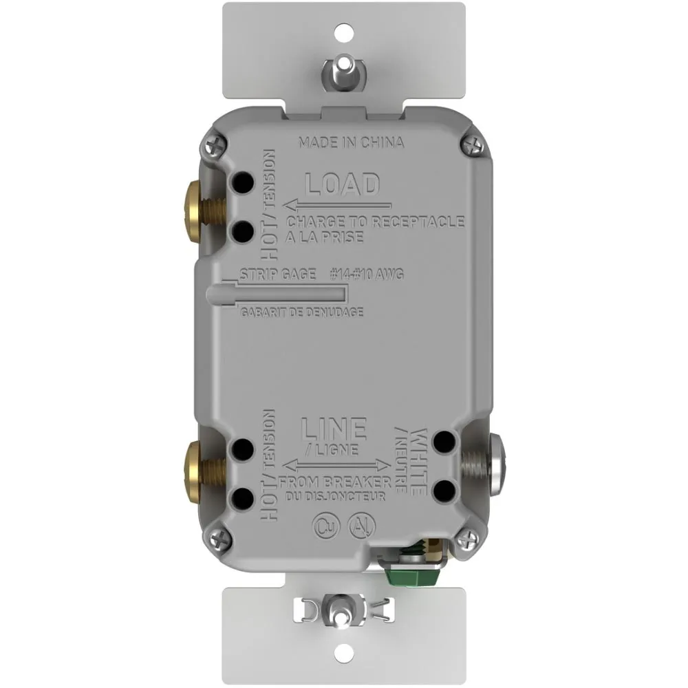 radiant 15A Smart Outlet with Netatmo, Light Almond