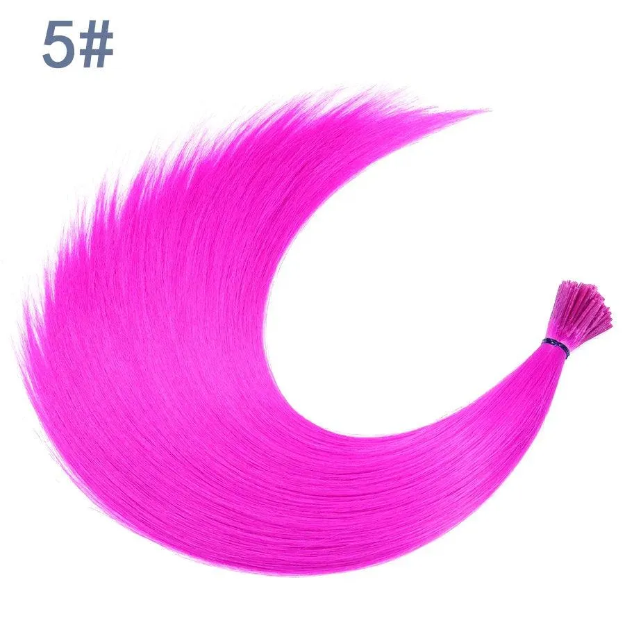 Rainbow Kanekalon Extensions: Vibrant Strands for Stylish Looks