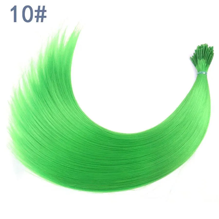 Rainbow Kanekalon Extensions: Vibrant Strands for Stylish Looks