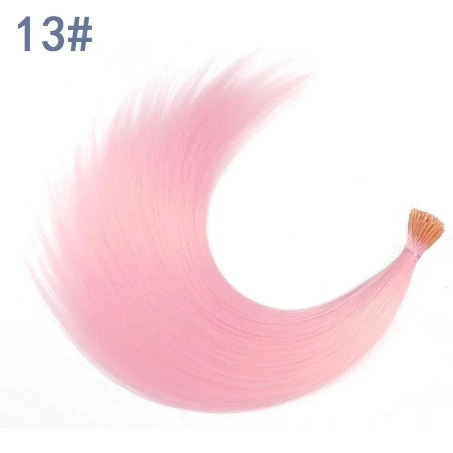 Rainbow Kanekalon Extensions: Vibrant Strands for Stylish Looks