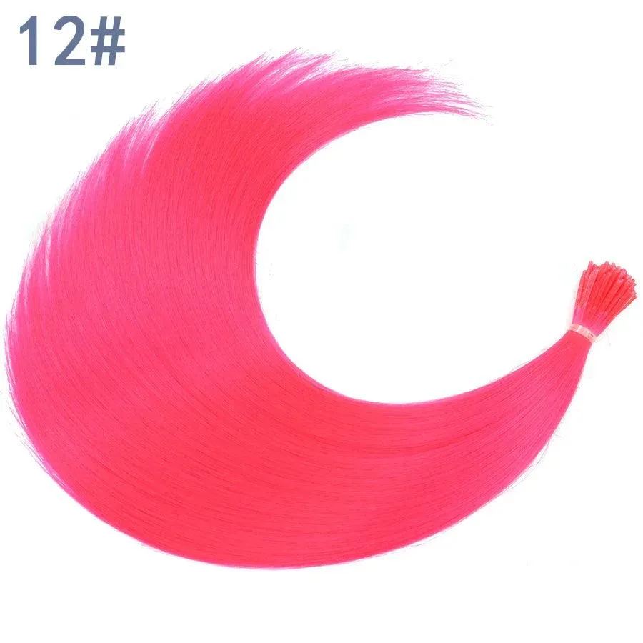 Rainbow Kanekalon Extensions: Vibrant Strands for Stylish Looks