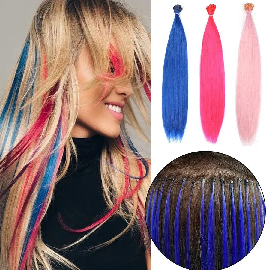 Rainbow Kanekalon Extensions: Vibrant Strands for Stylish Looks