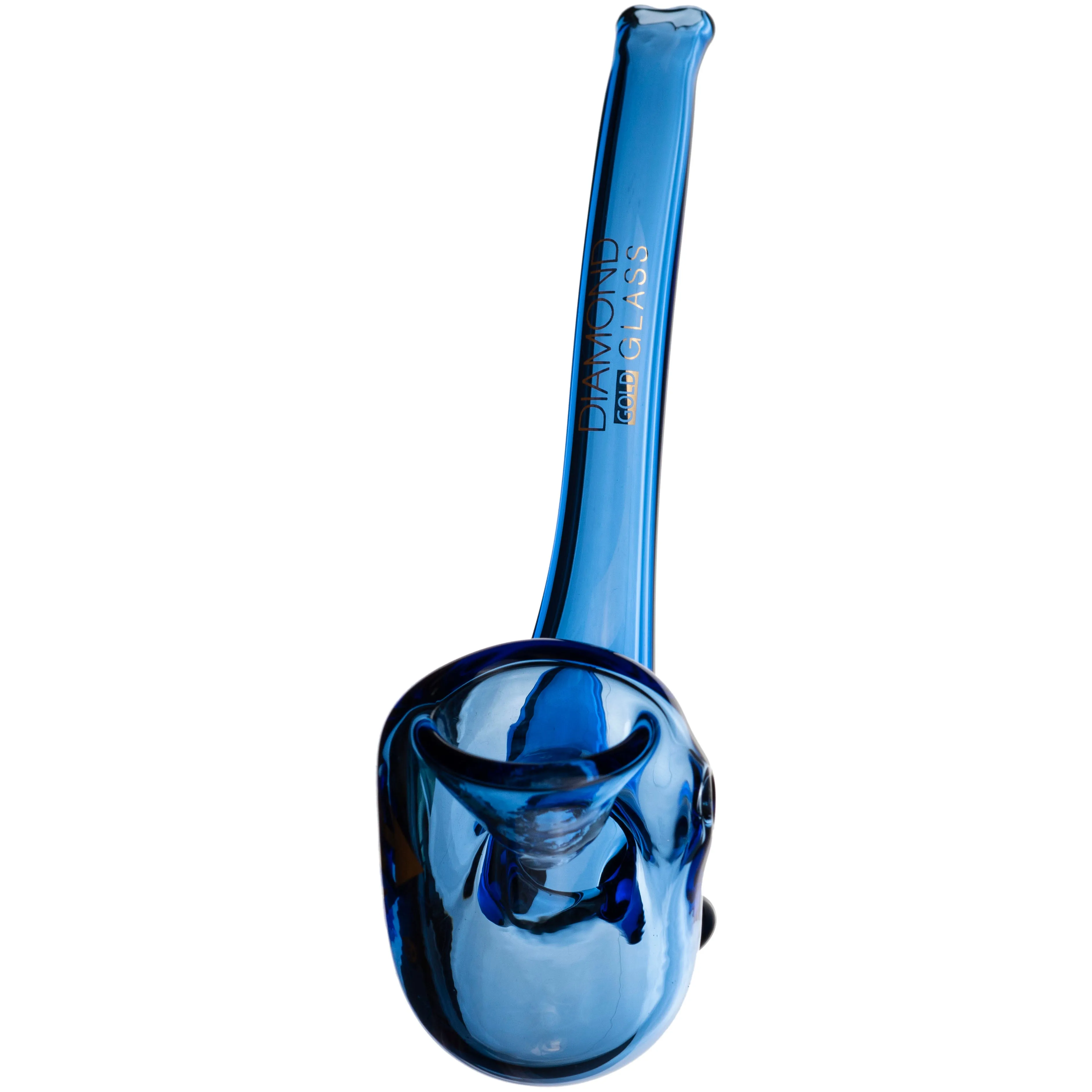 Sherlock Hand Pipe Full Color, by Diamond Glass
