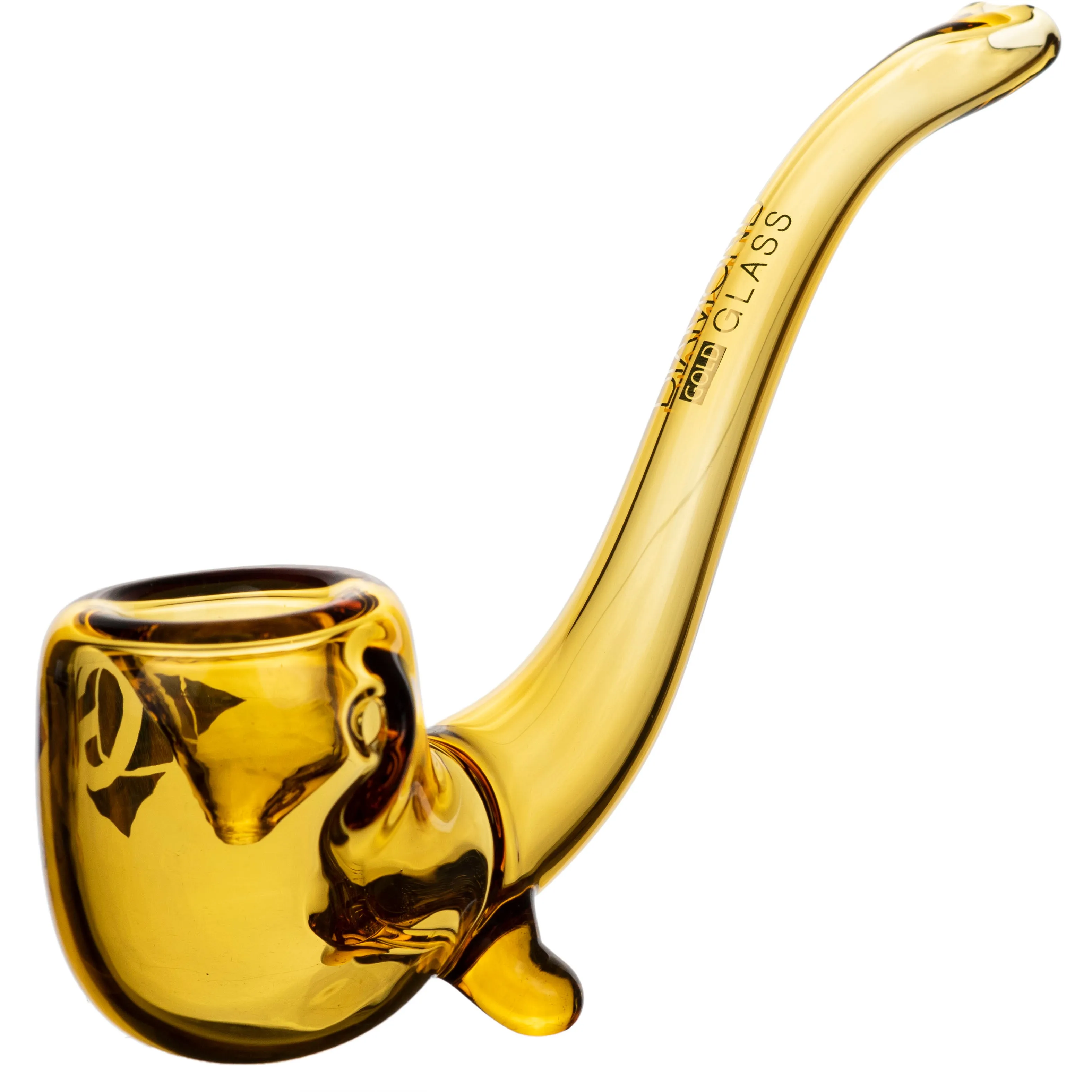 Sherlock Hand Pipe Full Color, by Diamond Glass