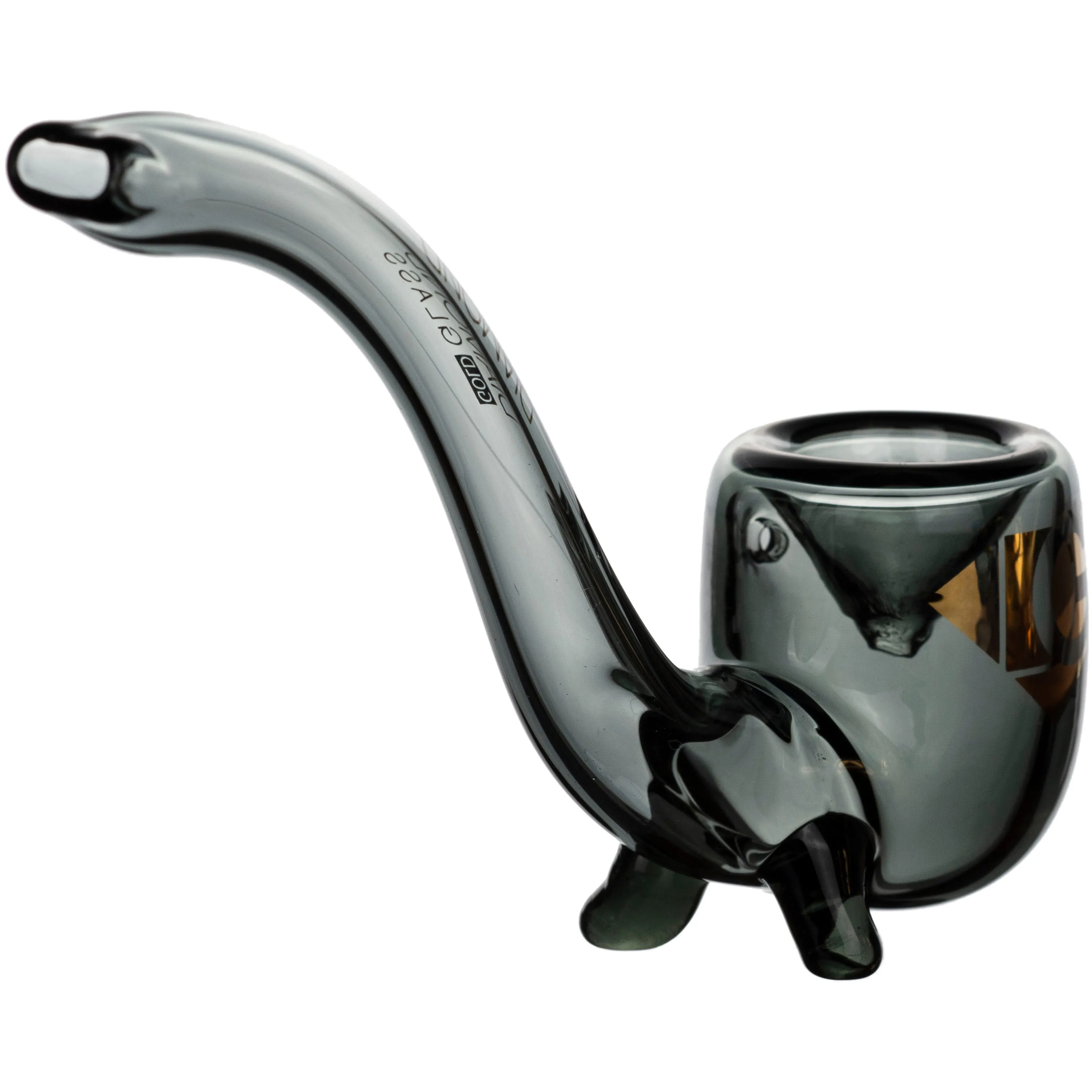Sherlock Hand Pipe Full Color, by Diamond Glass
