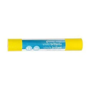 Silhouette Cameo - 12 X 6 Glossy Vinyl - Lemon*