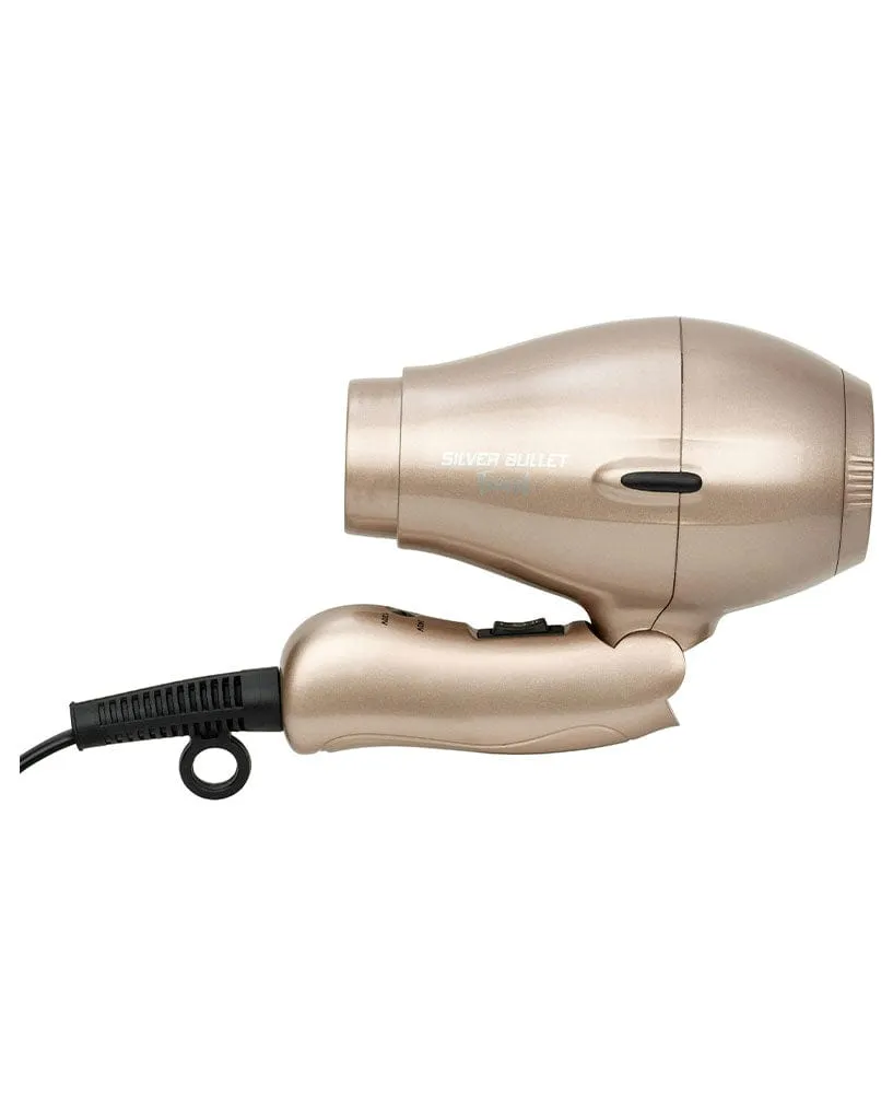 Silver Bullet Runway Travel Dryer 1200W - Champagne