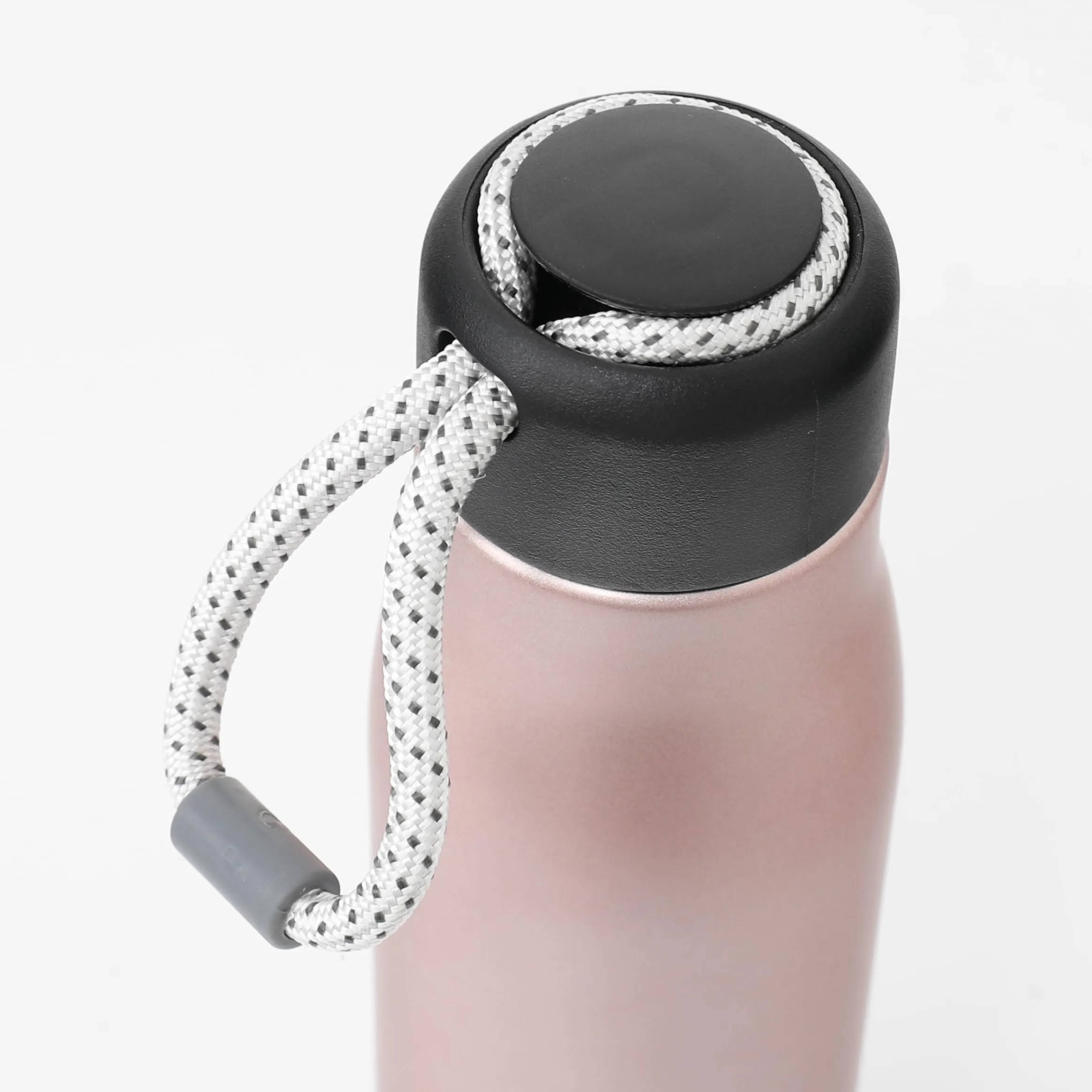 UMAI Double-Walled Vacuum Insulated Stainless Steel Water Bottle | Leakproof, BPA Free, Rustproof | Hot & Cold Water Bottle for Gym, Home, Office, Travel | 550ml (Pink)