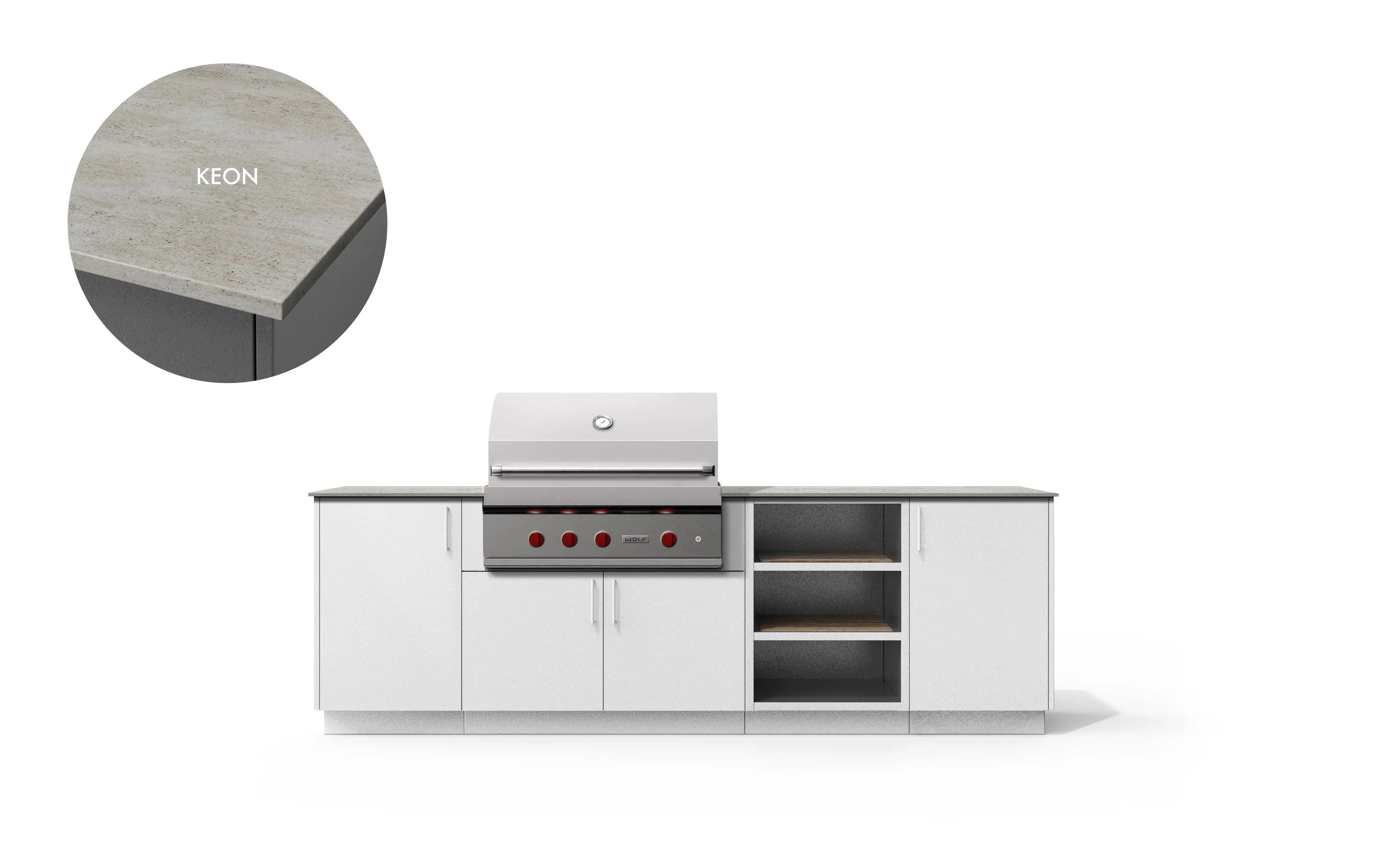 Urban Bonfire Prairie 36 Outdoor Kitchen