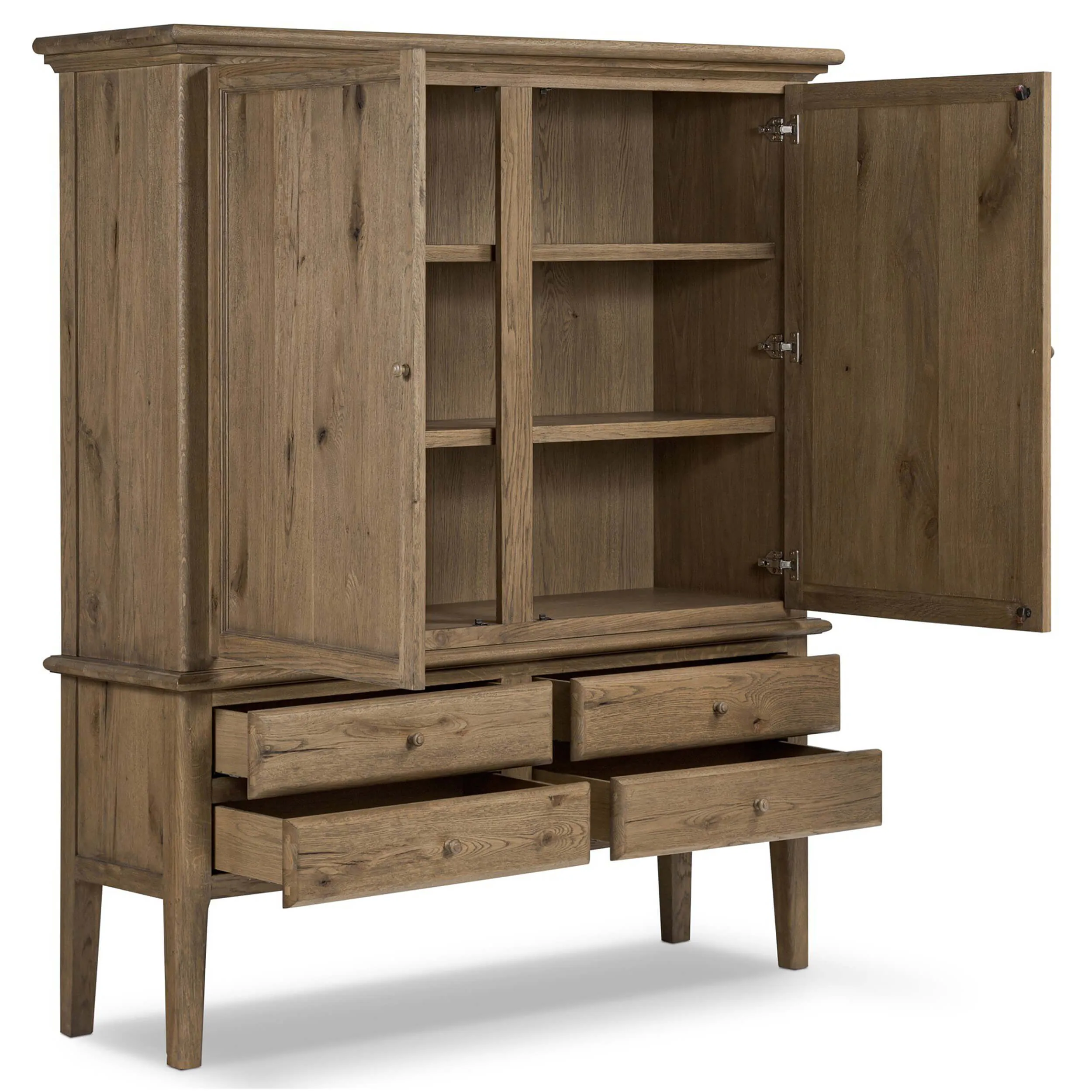 Whitman Cabinet, Worn Oak