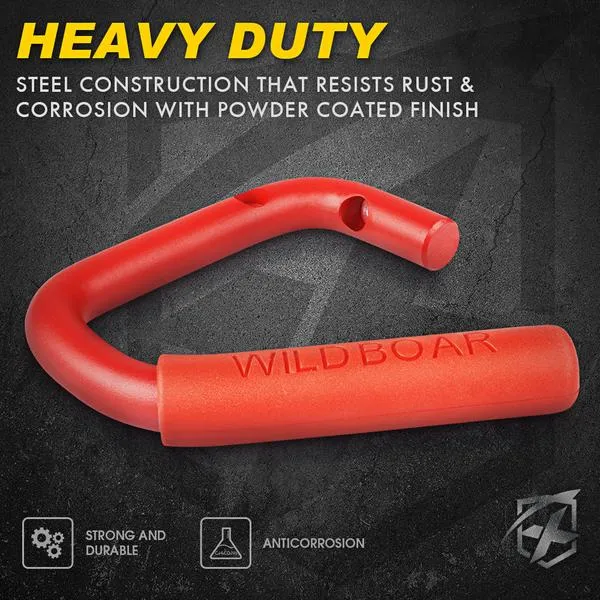 Xprite Grab Handles Jeep Wrangler JK/JKU (2007-2018) Red - Front & Rear / Front only / Rear only