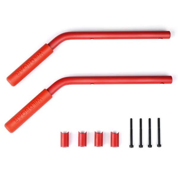 Xprite Grab Handles Jeep Wrangler JK/JKU (2007-2018) Red - Front & Rear / Front only / Rear only