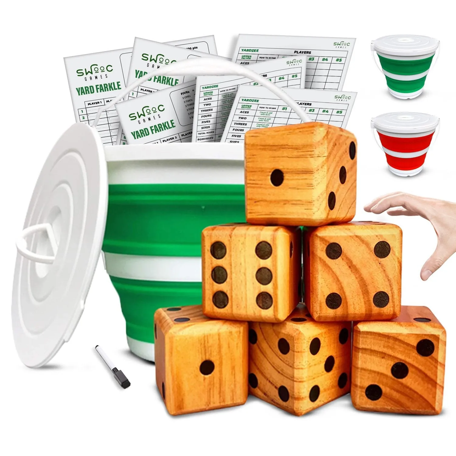 Yardzee, Farkle & 20  Dice Games