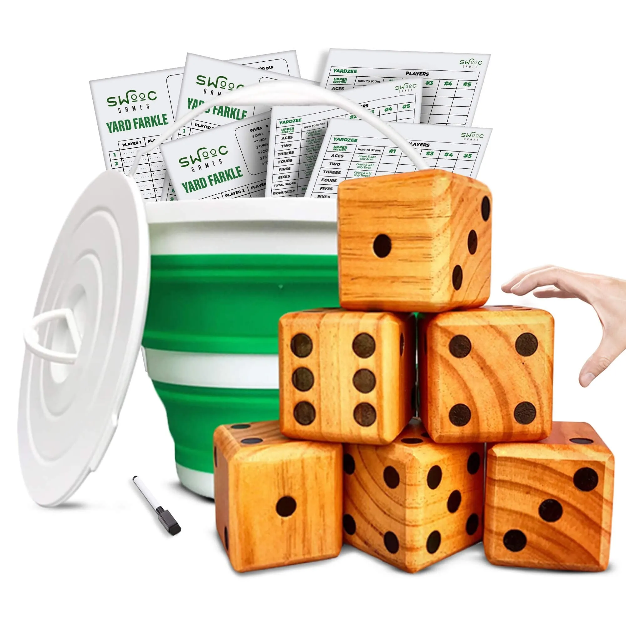 Yardzee, Farkle & 20  Dice Games